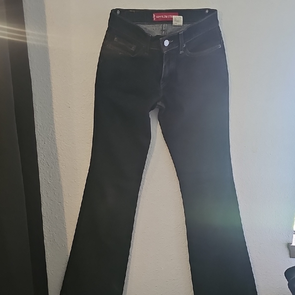 Simple Black Women's Jeans